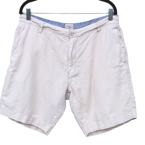 Faherty Other - Men’s Faherty Linen Shorts Beige